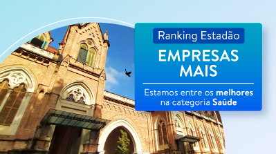 Santa Casa de São Paulo é 2º lugar no Ranking Estadão Empresas Mais - Categoria Saúde